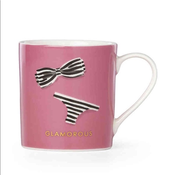 KATE SPADE Glamorous Vacation Bikini Mug - Picture 1 of 9